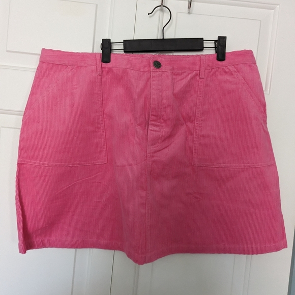 Lucy & Yak Dresses & Skirts - Lucy & Yak pink corduroy skirt